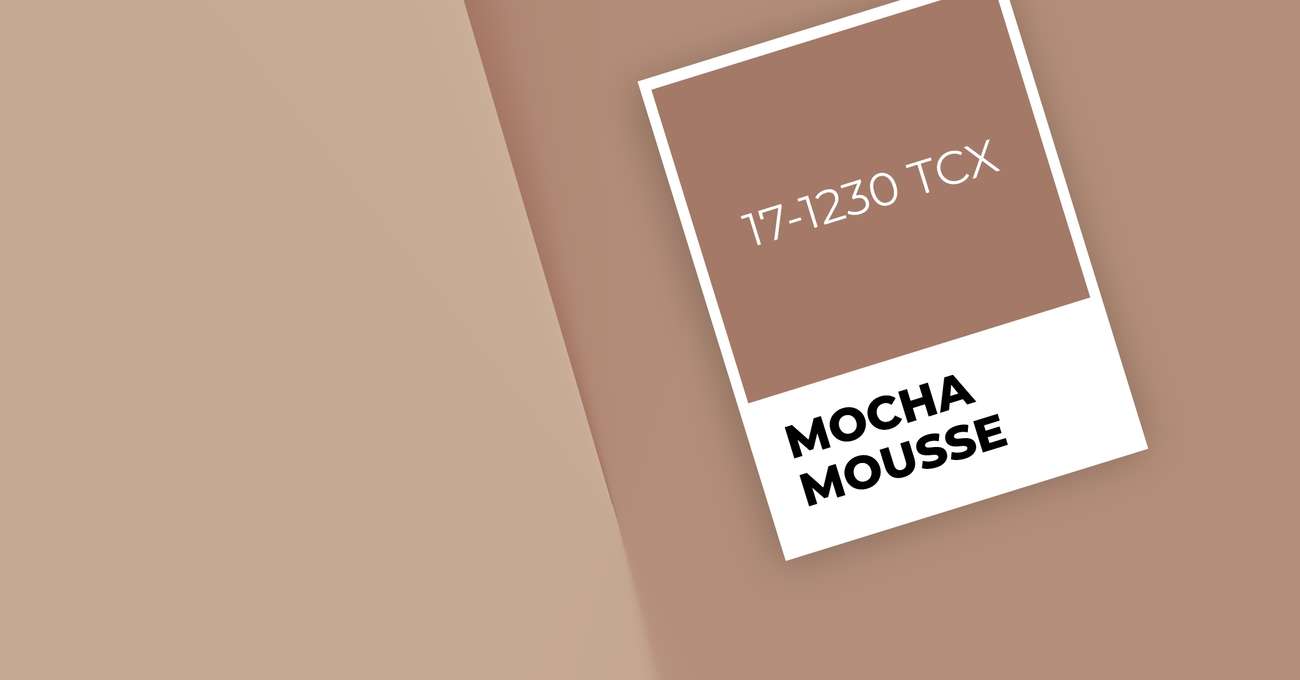 Kolor roku Pantone 2025 - Mocha Mousse (Pantone 17-1230)